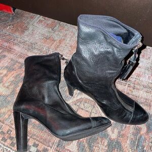 Stuart Weitzman Leather Heeled Boots